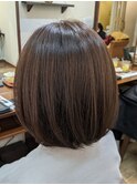 マロンブラウンボブ