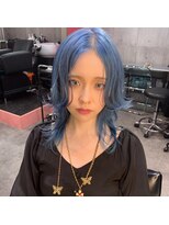 インク 渋谷(INK.)&nbsp;ボブ/フェザーバング/大人かわいい/グラデハイライト[渋谷]