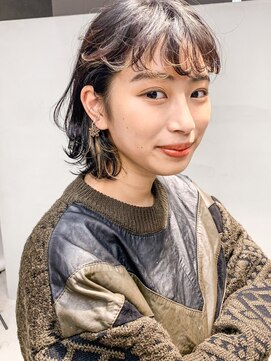 トゥコ(tuco) デザインカラー　ボブ　ミニボブ　ハイライト