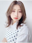 韓国風ミディアムレイヤーヘア♪［髪質改善/池袋&目白&大塚］
