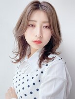 ケーツー エソラ池袋店(K-two)&nbsp;韓国風ミディアムレイヤーヘア♪［髪質改善/池袋&目白&大塚］