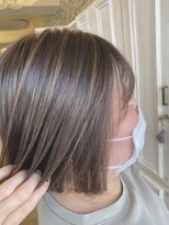 トリコ 梅田茶屋町店(trico) 立体感がでるオシャレなハイライト