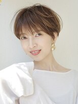 ロビー 表参道(ROBBY) 大人マッシュショート／丸みショート／イメチェン／30代40代50代