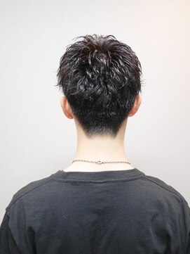 メンズサロン ハリウッド(HOLLYWOOD) 【ツーブロ】スパイキーショート