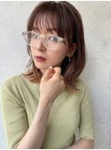 【恵比寿roro】ブラウンカラー×毛先ベージュ