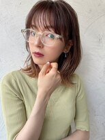 【恵比寿roro】ブラウンカラー×毛先ベージュ