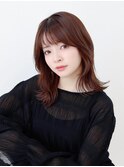 くびレイヤー グレーベージュ レイヤー