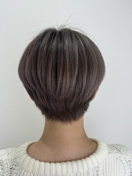 シエル 立川店(CIEL) 【CIEL×久光】シルバーグレー×マッシュショート