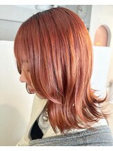ウルア 吉祥寺店(ULUA) オレンジピンク 髪質改善トリートメント