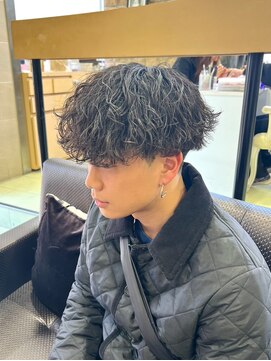 ゼスト 吉祥寺店(ZEST) 波巻きスパイラル　波巻きパーマ　メンズ　韓国吉祥寺/島田優斗