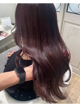 ルシードスタイル グローバルディー 稲毛店(LUCIDO STYLE GLOBAL.D) ダブルカラー/ダークブラウン/ピンクブラウン【稲毛】