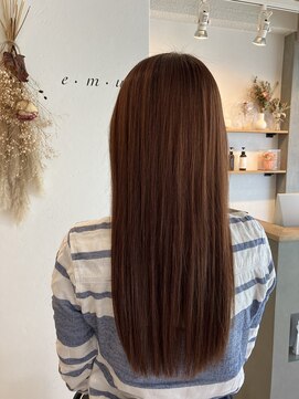 エム(emu) 髪質改善30代40代50代/似合わせ大人可愛い叶えます/ロング