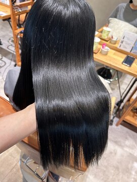 アヴァンス 西宮北口(AVANCE.) ◎グレーブラック×髪質改善で【韓国艶髪】◎