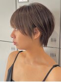 30代40代大人女性/前髪ありショートボブ/ショートヘア/髪質改善