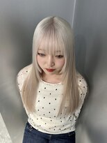 ペレ 梅田(PELE)&nbsp;前髪/アンブレラカラー/こなれミディ/イメチェン/ウェーブパーマ