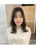 鎖骨下 ミディアムレイヤー