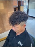 【山本智文】大人男髪スペインカール