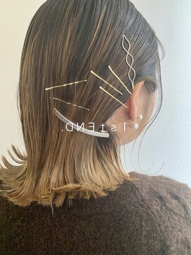 ファーストエンド 三ツ屋店(1st END.) ピンアレンジ　カール