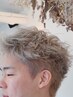 【メンズ/ブリーチでイメチェン☆】men's 似合わせカット＆ダブルカラー