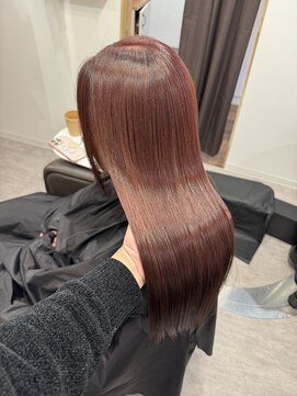 クレフ 富谷(Clef-an) ロング×チェリーレッド