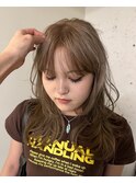 ミルクティーベージュハイトーンブロンドケアブリーチ