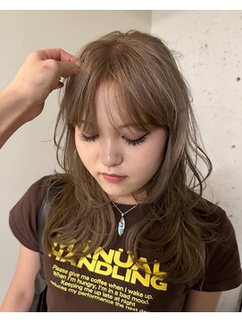 ノラ シブヤ(NORA) ミルクティーベージュハイトーンブロンドケアブリーチ