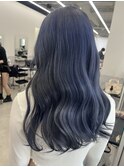 色落ちシルバー？！ラベンダーブルー
