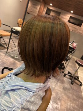 ステレオ ヘアデザイン 安城店(STEREO HAIR DESIGN) …外はねボブ(5月)…