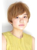 ハイトーンマッシュショート