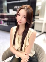 ジーナ 名駅(XENA.)&nbsp;《LUNA》ダブルカラー/ハニーベージュ/ナチュラルカラー