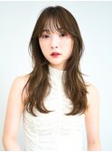 くびれヘア/髪質改善/縮毛矯正/レイヤーカット/韓国/顔周り/原宿