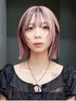 アルバム 渋谷パルコ(ALBUM)&nbsp;ピンクベージュレイヤーボブ_F0888