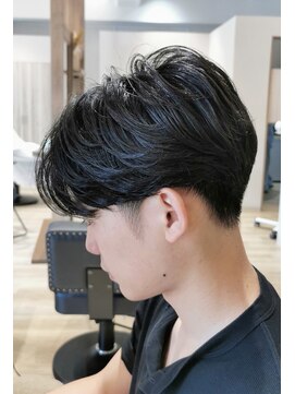 シュヴー 門前仲町(CHEVEUX) 【フェザーパーマ】ラフな束感で爽やかモテ髪