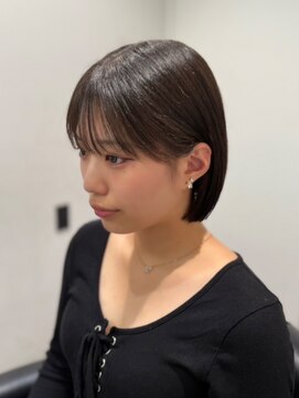 ジエクト 本店(The Ect) ハッシュボブ/オリーブグレー/ヘーゼルグレージュ