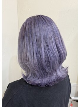 アップル(APPLE) ブリーチあり☆ラベンダーカラー