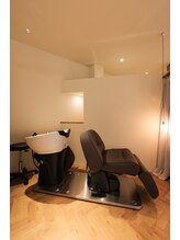 シャンプーとヘッドスパの時間を大切に