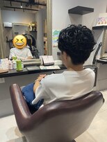 リプラス(Replus)&nbsp;メンズスパイラル系パーマ