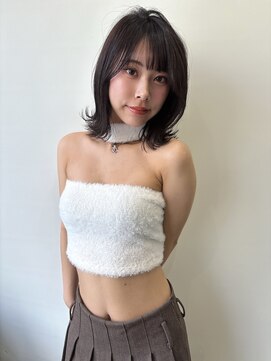 ビグディーサロン(BIGOUDI SALON) 大人長めのレイヤーボブ