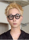 メンズカット色気パーマシャドウパーマニュアンスパーマ眉毛