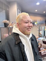 ダニーコウベ(Danny kobe)&nbsp;毛という毛を全部ブリーチ