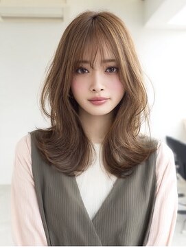 ダル 渋谷/表参道(DAL.) レイヤーカット髪質改善カラーブリーチなしダブルカラー韓国