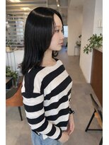 サムライ(SAMURAI)&nbsp;艶感ナチュラルストレートミディ