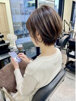 バッカ(BACCA) 小顔見え大人ショートボブ