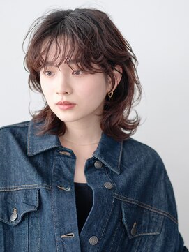 トリップバイ ニューヨークニューヨーク(Trip by NYNY) 抜け感レイヤーウルフの柔らかパーマ