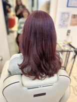 ヘアーリゾートラシックアールプラス(hair resort lachiq R+)&nbsp;Wカラー・ピンクバイオレット系