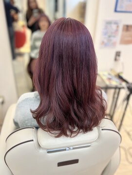 ヘアーリゾートラシックアールプラス(hair resort lachiq R+) Wカラー・ピンクバイオレット系