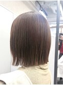 乾かすだけでまとまる大人ボブ【フジタアヤコ】