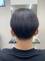 バームヘア(balm hair)&nbsp;小顔センターパート縮毛矯正ブリーチなしカラー20代30代