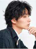 札幌大通メンズパーマシャドウパーマ無造作パーマツイスパ緩め