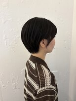 カウチ 板橋本町店(kauti)&nbsp;丸みショート/ミルクティーブロンド/ダークブルー/板橋本